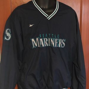 EUC RARE Vtg Reebok Seattle Mariners Windbreaker